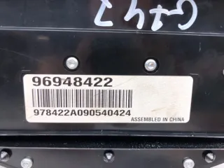96948422 Блок кнопок управления магнитолой Chevrolet Cruze J300 Арт 2-910496, вид 5