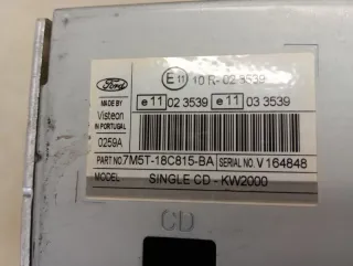7M5T18C815BA Магнитола Ford Focus 2 Арт 2-912842, вид 8
