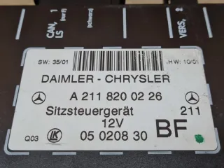 a2118200226 Блок управления сидением Mercedes CLK W209 Арт 2-913703, вид 2