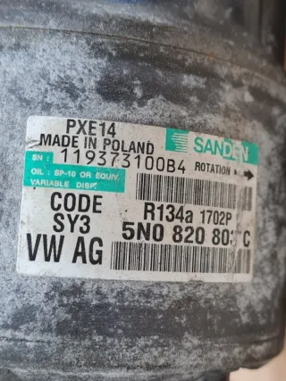 5n0820803c Компрессор кондиционера Skoda Octavia A5 Арт 2-923120, вид 5