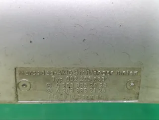 A2038856025 Бампер задний Mercedes C W203 Арт 2-923642, вид 9