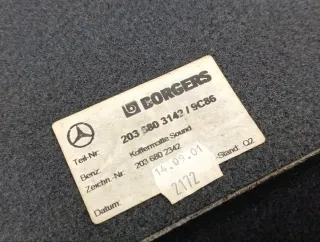 A2036900525 Обшивка багажника Mercedes C W203 Арт 2-938960, вид 27