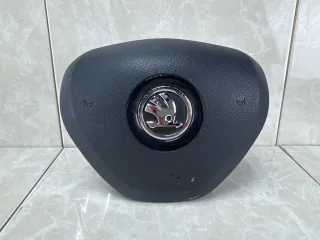 5E0880201B Подушка безопасности водителя Skoda Octavia A7 Арт 2-939636, вид 1