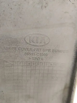 86511C5540 Бампер передний Kia Sorento 3 restailing Арт 2-943569, вид 17