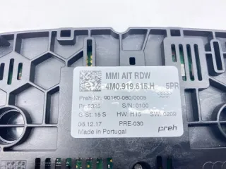 4M0919615H5PR Блок управления мультимедиа Audi Q7 4M Арт 2-948692, вид 8