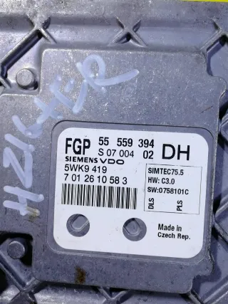 55559394 Блок управление двс Opel Astra G Арт 2-949321, вид 3
