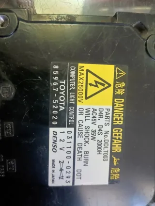 8596752020 Блок розжига ксенона Toyota Camry XV40 Арт 2-952570, вид 2