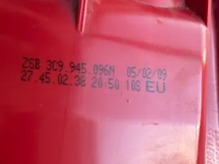 3C9945096N Фонарь задний левый Volkswagen Passat B6 Арт e12787098, вид 3