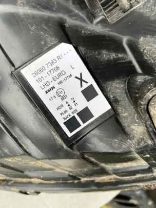  260607383R Фара левая Renault Kangoo 2 Арт e12784745, вид 6