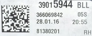 39015944 Фонарь задний левый Opel Astra K Арт e12784551, вид 3