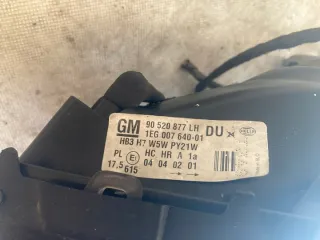 90520877 Фара левая Opel Astra G Арт e12783927, вид 6