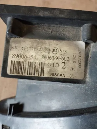 26060-9F602 89006454 Фара левая Nissan Primera 11 Арт e12783711, вид 3