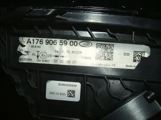 A1769065900 Фара левая Mercedes A W176 Арт e12782886, вид 8