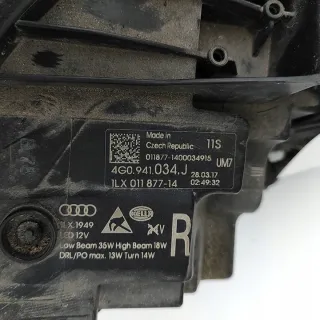 4G0941034J Фара правая Audi A6 C7 (S6,RS6) Арт e12780058, вид 4