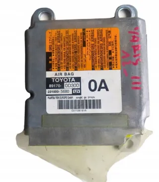 2011-2020 89170-0D300 Блок AirBag Toyota Yaris 3 Арт e12779728, вид 1
