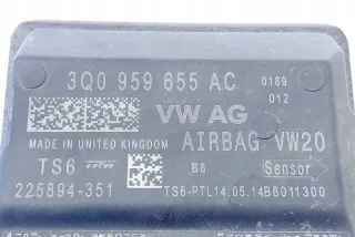 3Q0959655AC Блок AirBag Seat Leon 3 Арт e12779707, вид 2