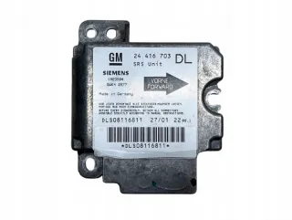 24416703 Блок AirBag Opel Astra G Арт e12779658, вид 1