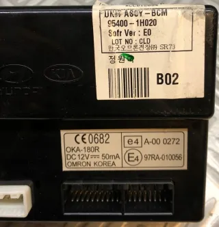 95400-1H020 Блок управления (другие) Kia Ceed 1 Арт e12777253, вид 2