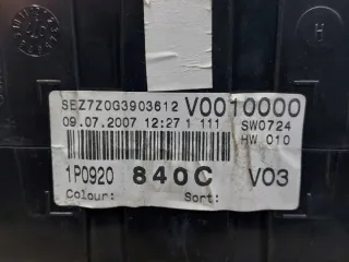 1P0920840C Щиток приборов (приборная панель) Seat Leon 2 Арт e12775968, вид 3