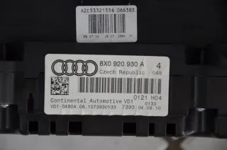8X0920930A Щиток приборов (приборная панель) Audi A1 Арт e12774698, вид 2