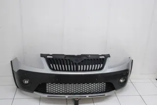 2010R- TBS13760 Бампер передний Skoda Fabia 2 Арт e12768001, вид 1