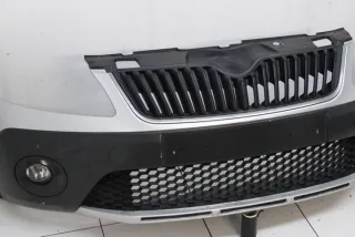 2010R- TBS13760 Бампер передний Skoda Fabia 2 Арт e12768001, вид 4