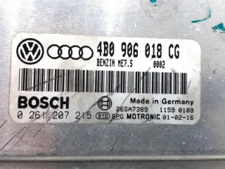 4B0906018CG LORK-486-15534 Блок управления двигателем Volkswagen Passat B5 Арт e12767022, вид 4