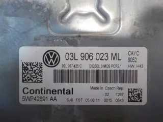 03L906023ML Блок управления двигателем Volkswagen Golf 6 Арт e12766948, вид 4