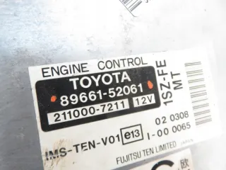 89661-52061 Блок управления двигателем Toyota Yaris 1 Арт e12766726, вид 4