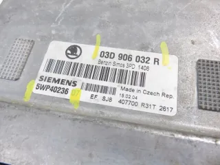 03D906032R Блок управления двигателем Skoda Fabia 1 Арт e12766375, вид 3