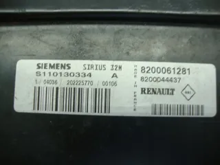 8200061281 Блок управления двигателем Renault Clio 2 Арт e12765813, вид 2