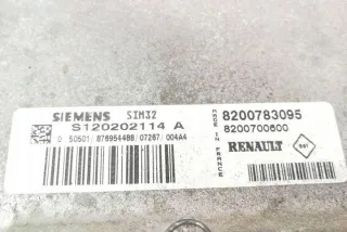 S120202114A 8200783095 Блок управления двигателем Renault Clio 3 Арт e12765803, вид 2