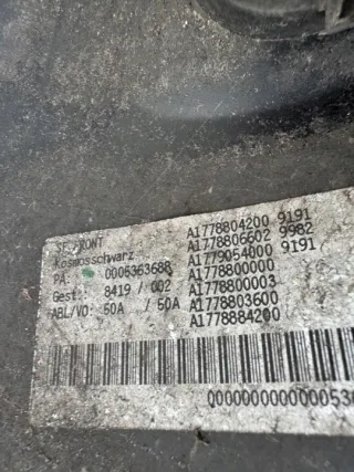 A1778804200 Бампер передний Mercedes A W177 Арт e12765653, вид 9
