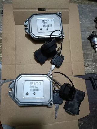 09158726 5WK9157 Блок управления двигателем Opel Zafira A Арт e12765556, вид 1