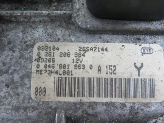 0261206984 Блок управления двигателем Opel Corsa C Арт e12765442, вид 2