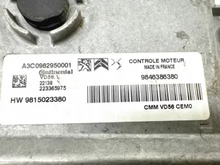 9846386380 Блок управления двигателем Opel Corsa F Арт e12765376, вид 3