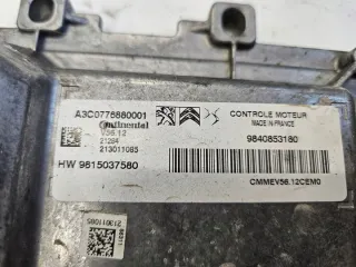 9840853180 9815037580 9832880280 9841329580 Блок управления двигателем Opel Corsa F Арт e12765375, вид 2