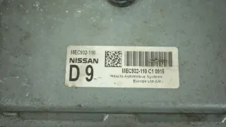 MEC932-110 Блок управления двигателем Nissan Qashqai 1  Арт e12765143, вид 3