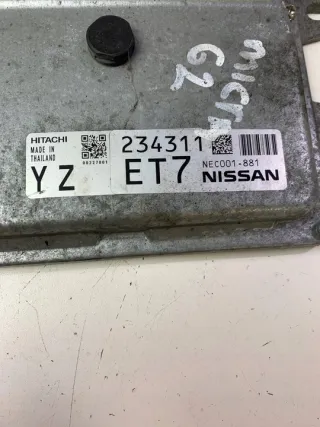 234311 NEC001-881 Блок управления двигателем Nissan Micra K13 Арт e12764947, вид 3