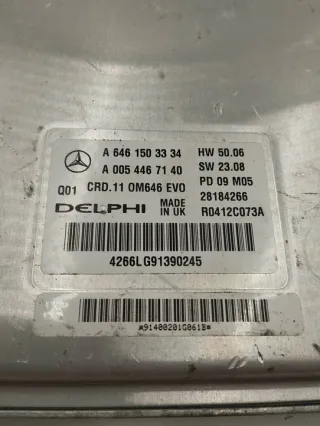 W204 A6461503334 31036397 Блок управления двигателем Mercedes C W204 Арт e12764407, вид 4
