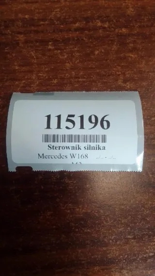 A1661500179 Блок управления двигателем Mercedes A W168 Арт e12764397, вид 11