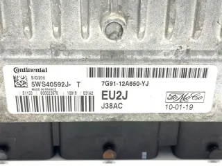 7G91-12A650-YJ LORK-486-32387 Блок управления двигателем Ford Mondeo 4 Арт e12763445, вид 4