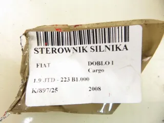 51798819 0281012865 Блок управления двигателем Fiat Doblo 1 Арт e12763090, вид 2