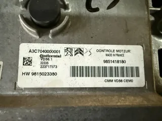 9815023380 9851418180 Блок управления двигателем Citroen C3 3 Арт e12762734, вид 3