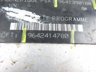9642414780 9641390180 R04080027C Блок управления двигателем Citroen Berlingo 1 Арт e12762703, вид 2