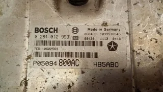 2000-2007 P05094800AC 0281012999 VOYAGERP05094800AC Блок управления двигателем Chrysler Voyager 4 Арт e12762693, вид 4