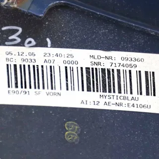 51110033167-13 Бампер передний BMW 3 E90/E91/E92/E93 Арт e12761735, вид 16