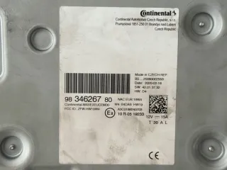 9834626780 Блок навигации Opel Corsa F Арт e12759612, вид 3