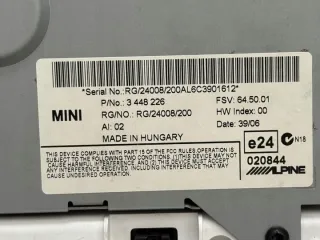9138452 65839138452 3448226 9125836 Блок навигации MINI Cooper R56 Арт e12759571, вид 7