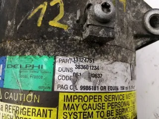 13124751 Компрессор кондиционера Opel Zafira A Арт e12758663, вид 8